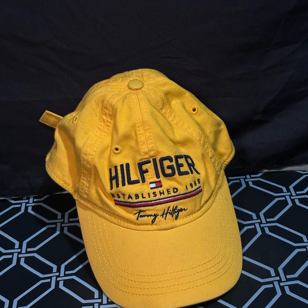 Tommy Hilfiger Bright Yellow Baseball Cap